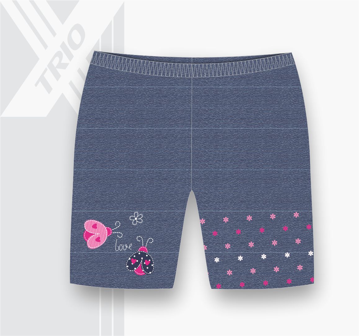GIRLS ACTIVE SET Denim Lady Bug