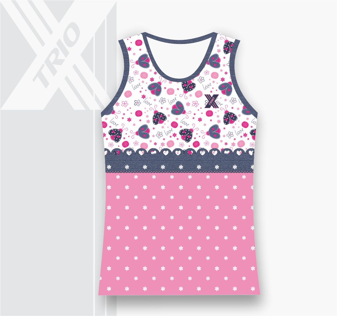 GIRLS ACTIVE SET Denim Lady Bug