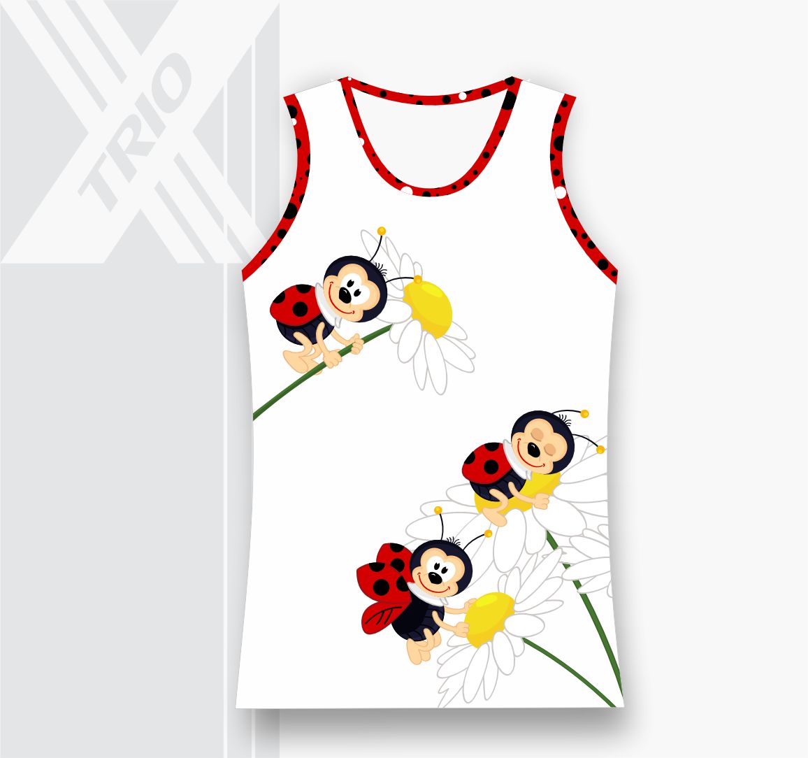 GIRLS ACTIVE SET Ladybug