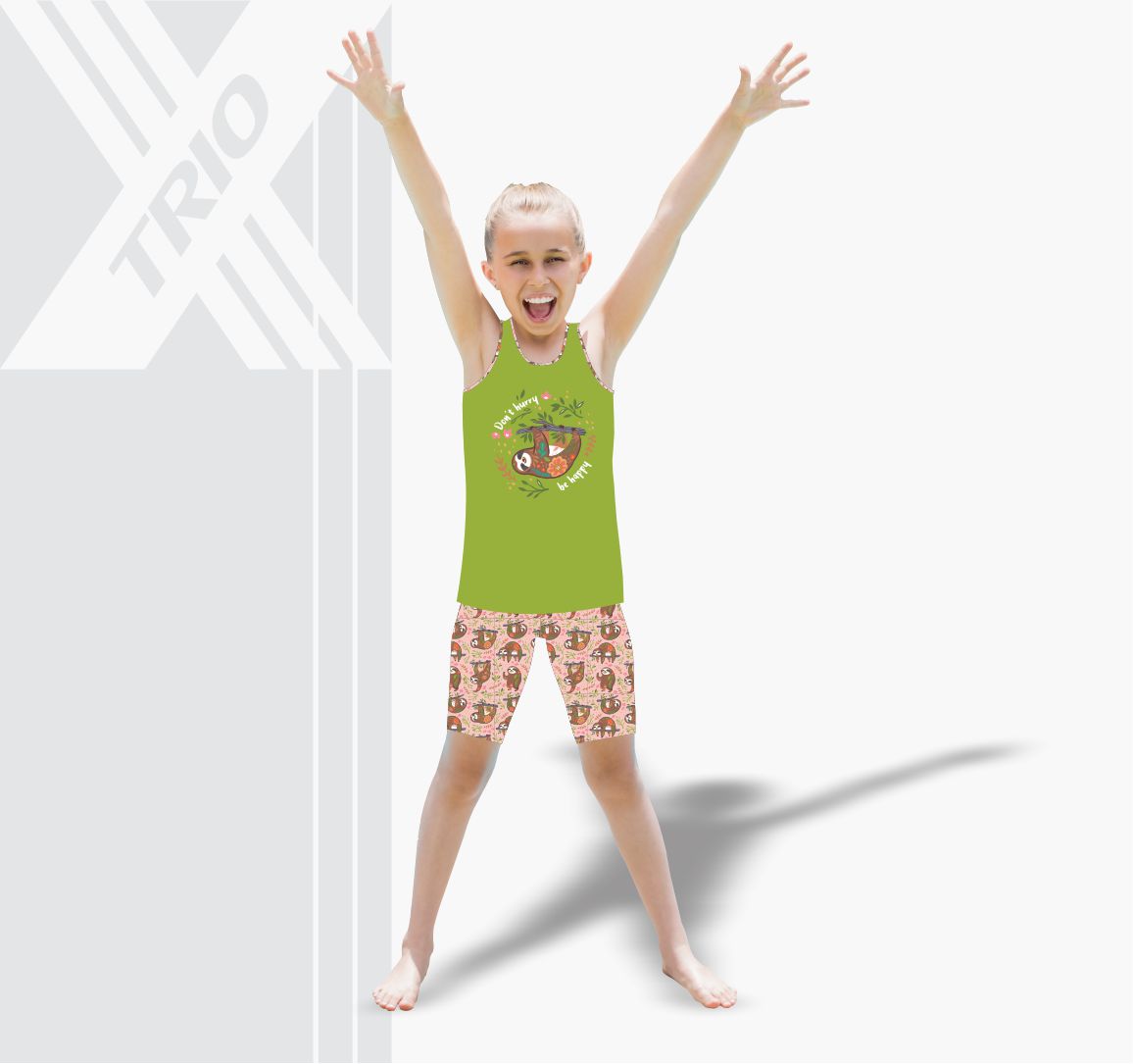 GIRLS ACTIVE SET Sloth