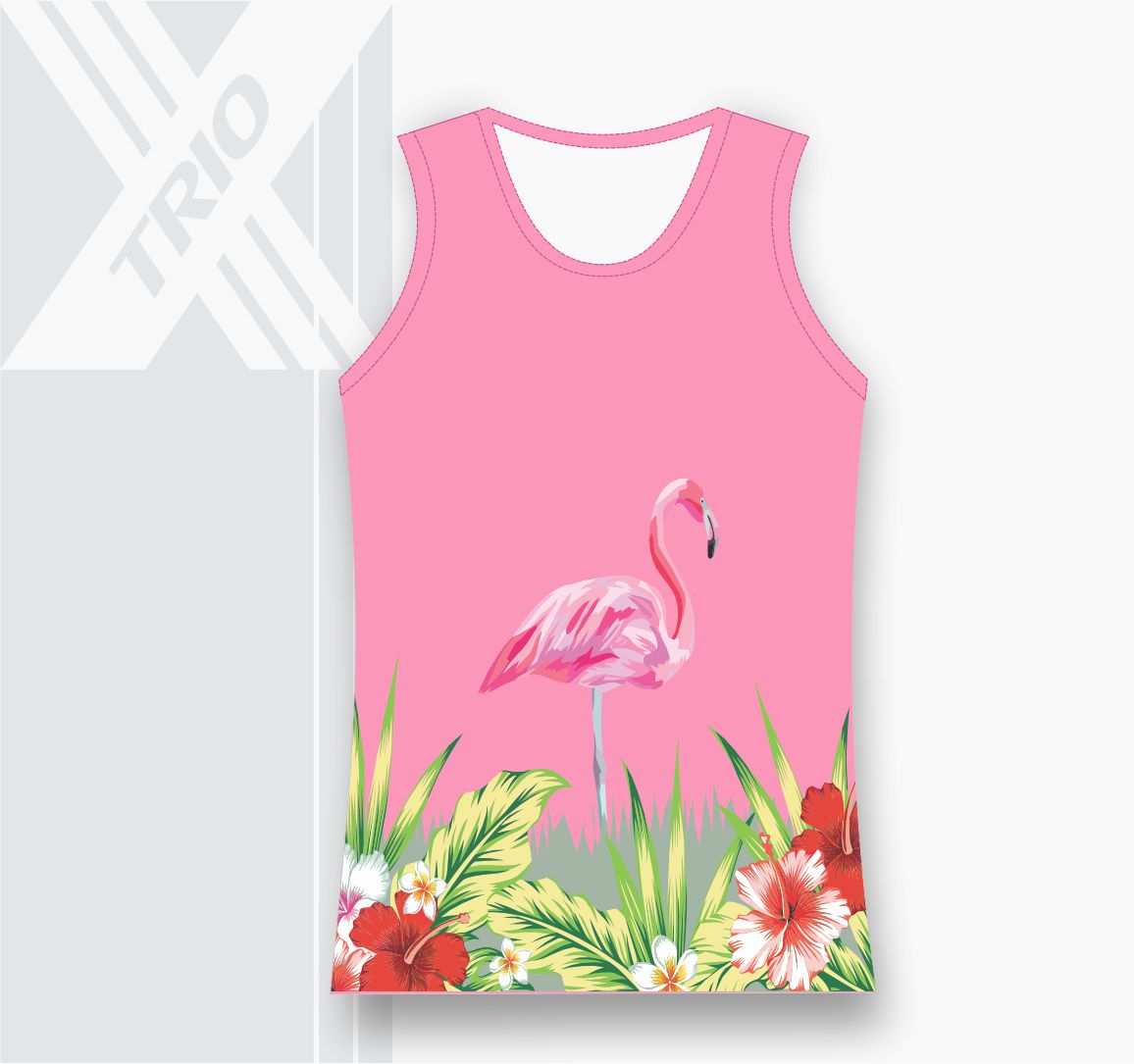 GIRLS ACTIVE SET Tropical Flamingo
