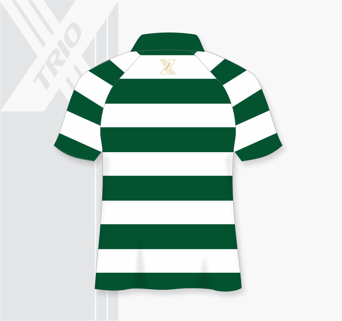 Ladies RUGBY COLLARED SHIRT Striped