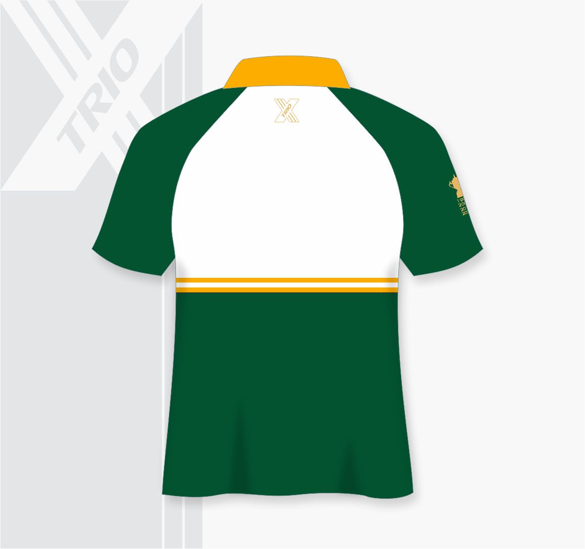 Ladies RUGBY COLLARED SHIRT Suid-Afrika 2 tone