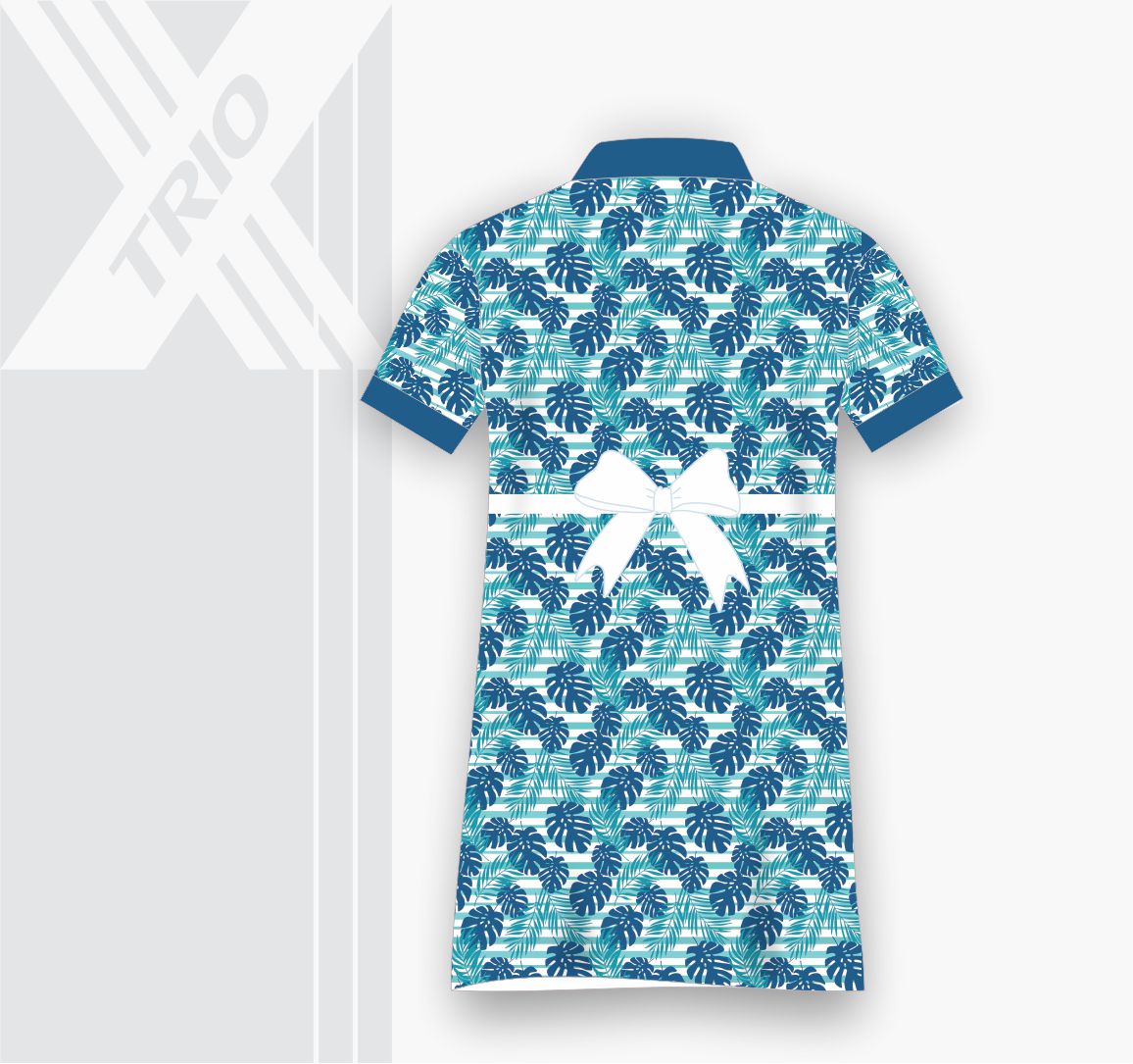 OVERALL Blue Monstera