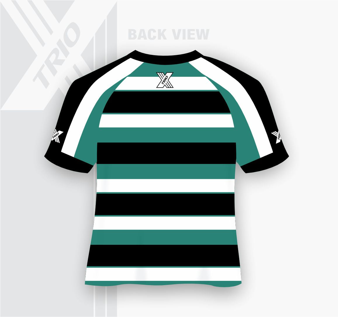 RUGBY JERSEY Green Zebra