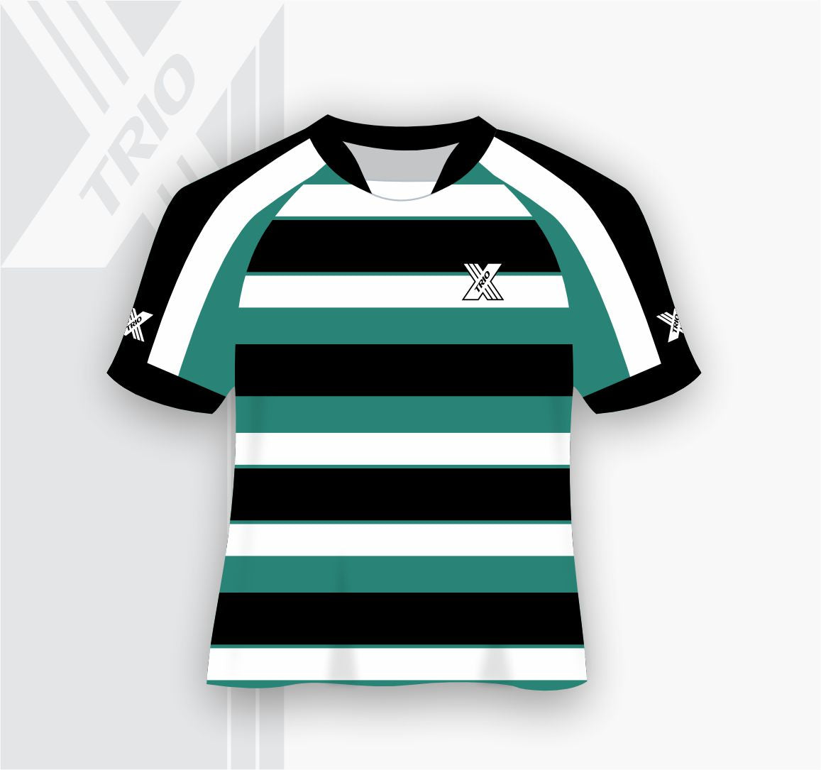 RUGBY JERSEY Green Zebra