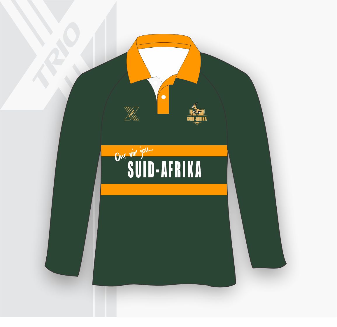 RUGBY COLLARED JERSEY Ons Vir Jou