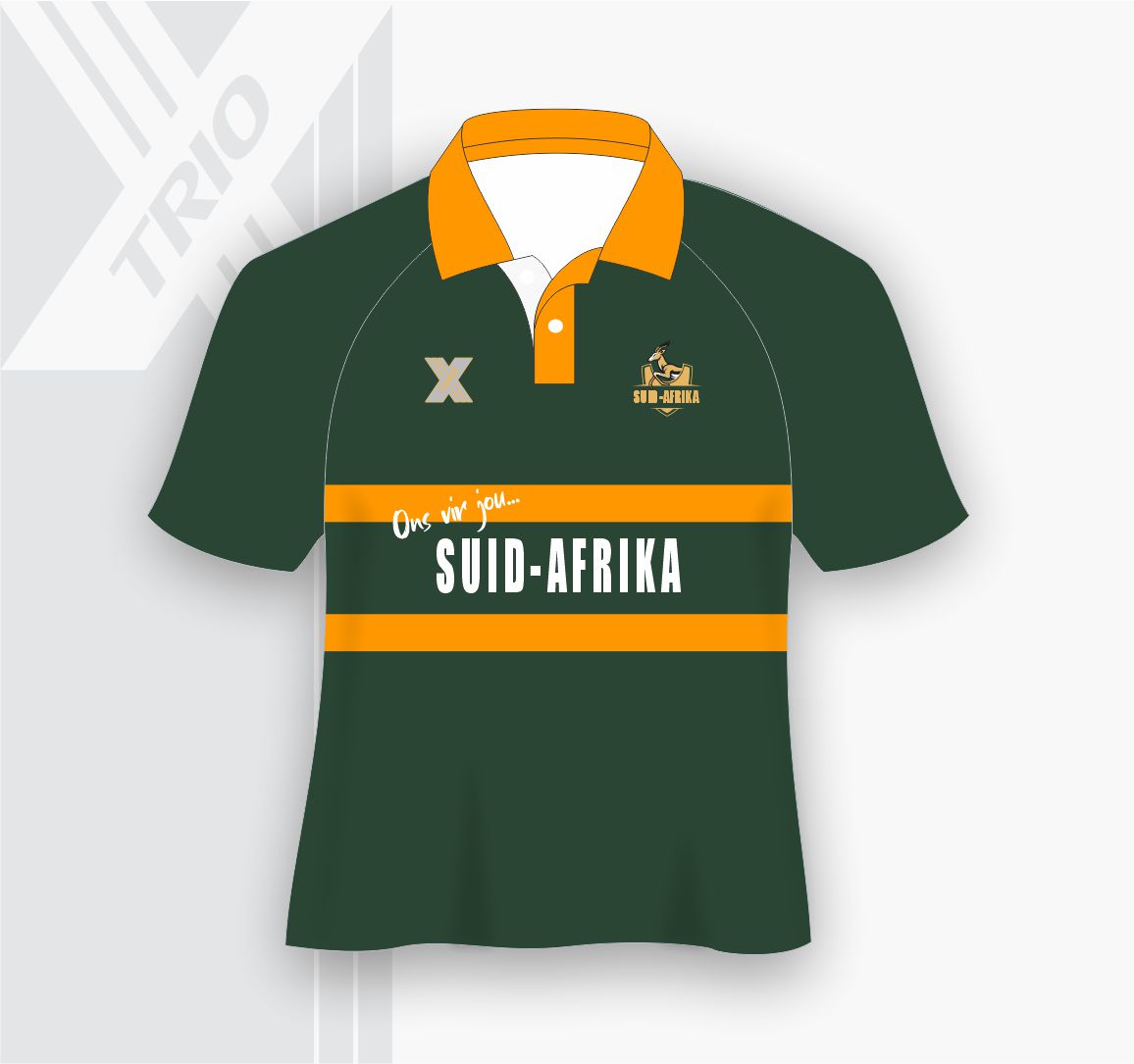 RUGBY COLLARED JERSEY Ons Vir Jou