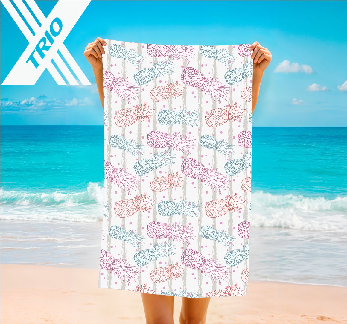 TOWEL Pineapple Lines