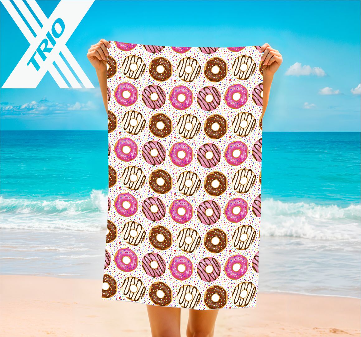 TOWEL Sprinkled Doughnuts