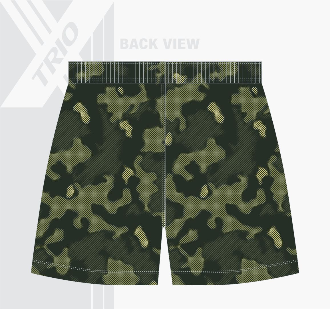 RUGBY TRYBROEK Camo Green