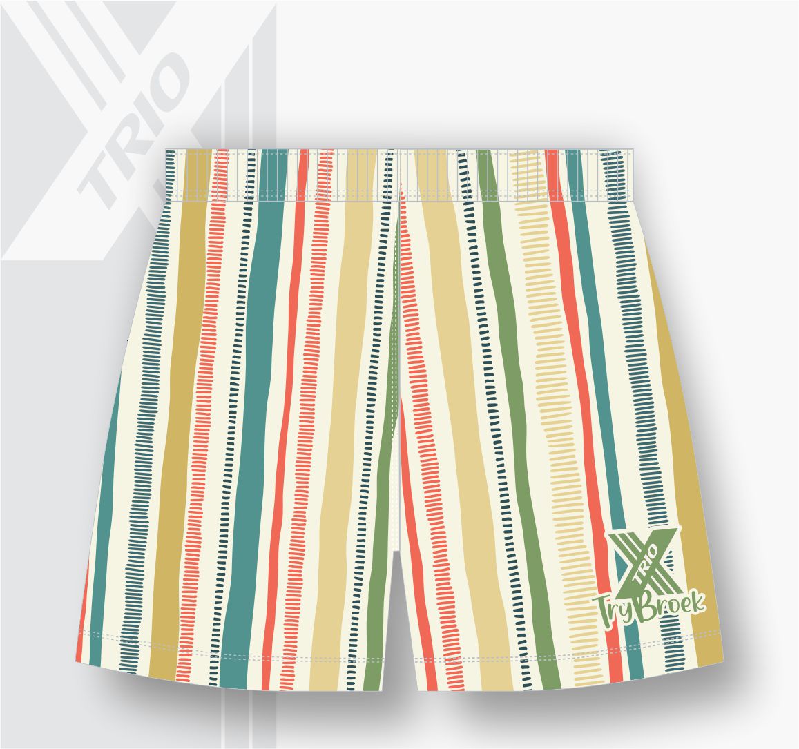 RUGBY TRYBROEK Ethnic Stripes