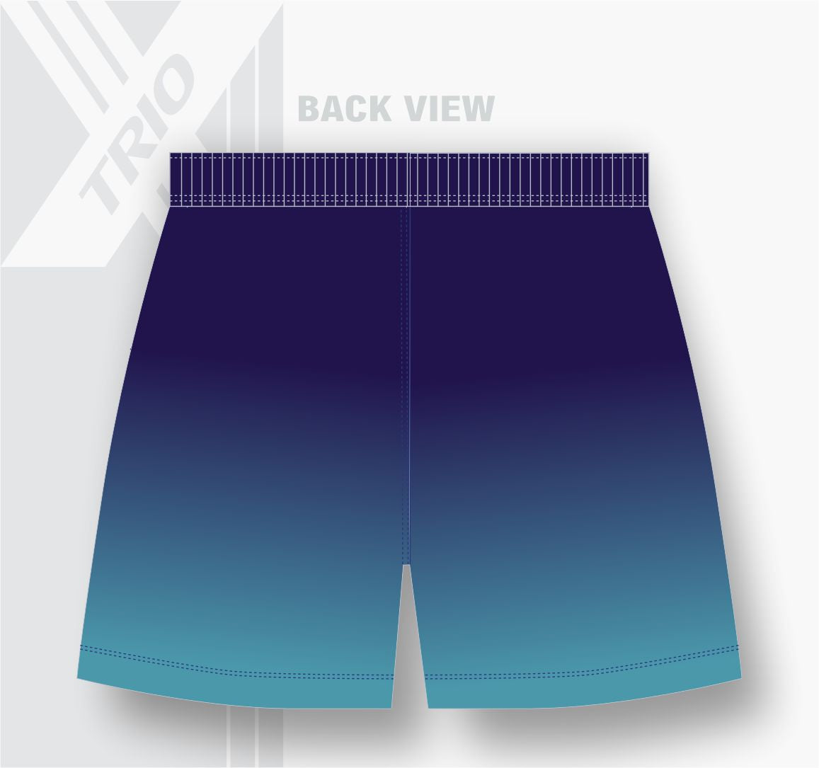 RUGBY TRYBROEK Fade Navy to Blue