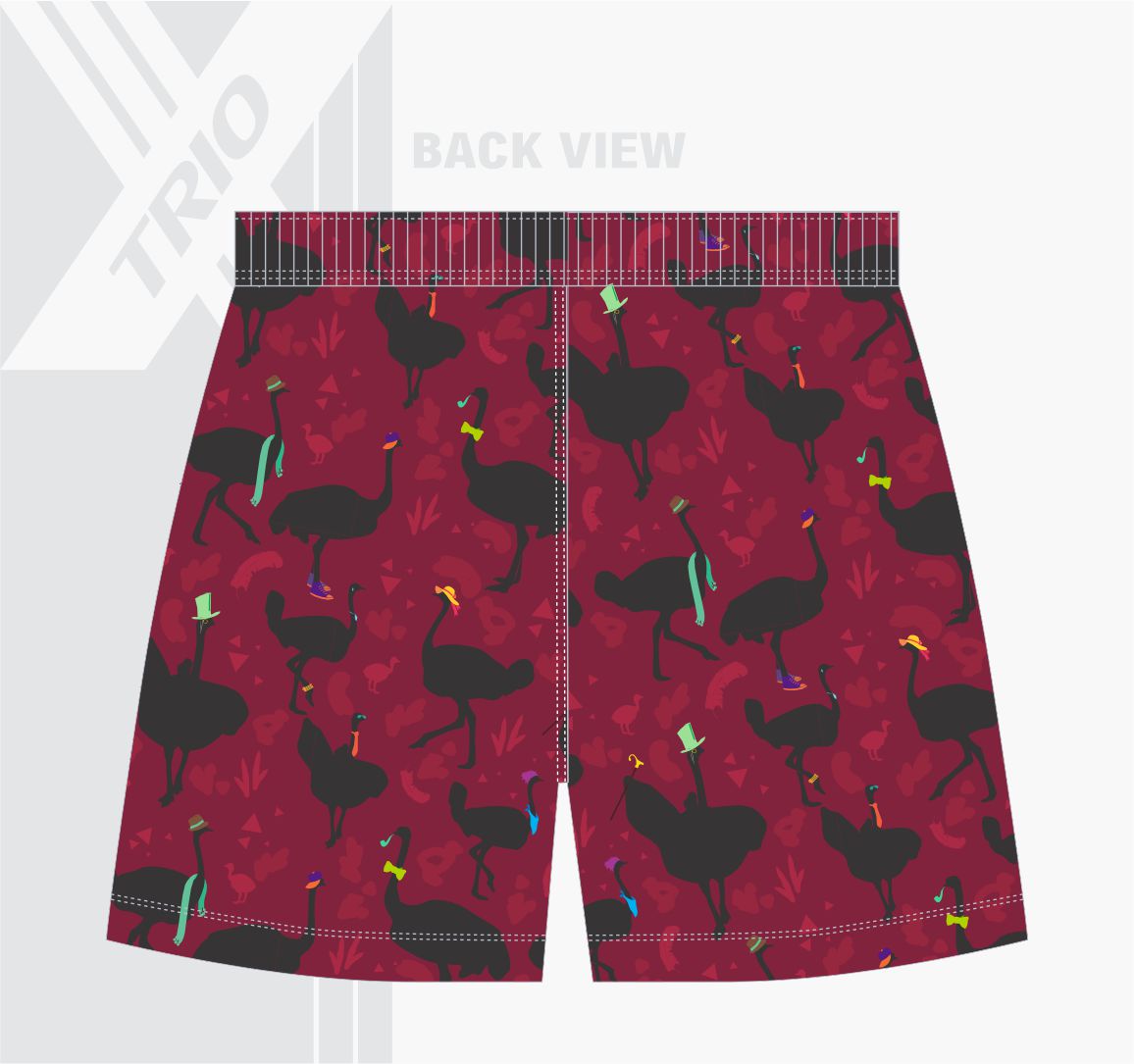 RUGBY TRYBROEK Ostrich