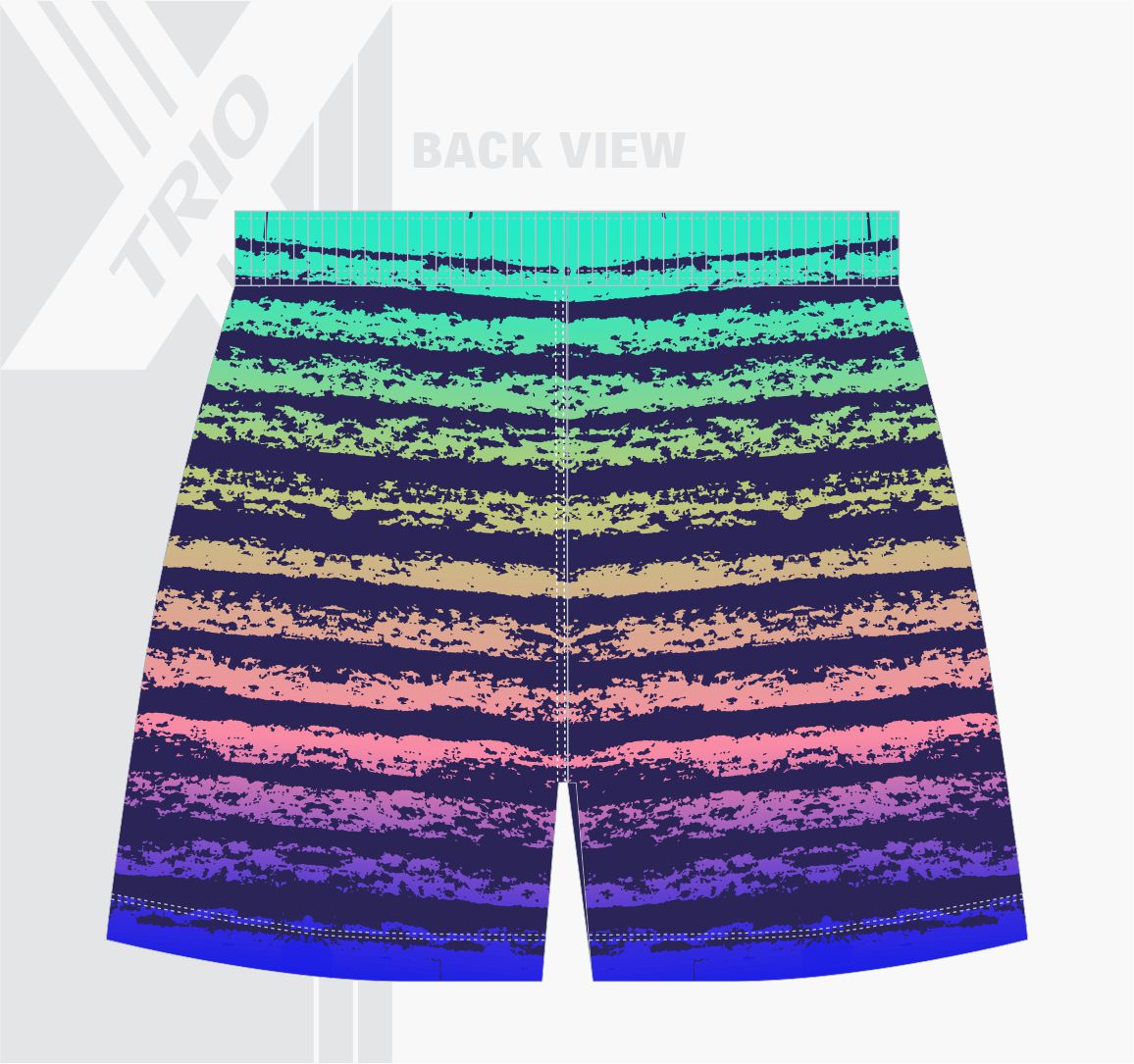 RUGBY TRYBROEK Pastel Stripe