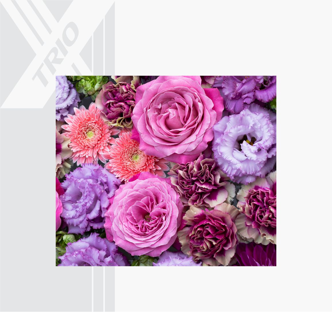 APRON Flower Bouquet Pink