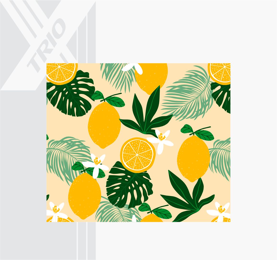 APRON Lemons Yellow