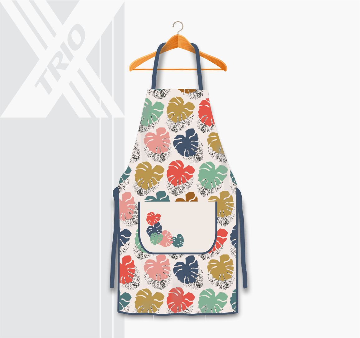 APRON Monstera Coloured