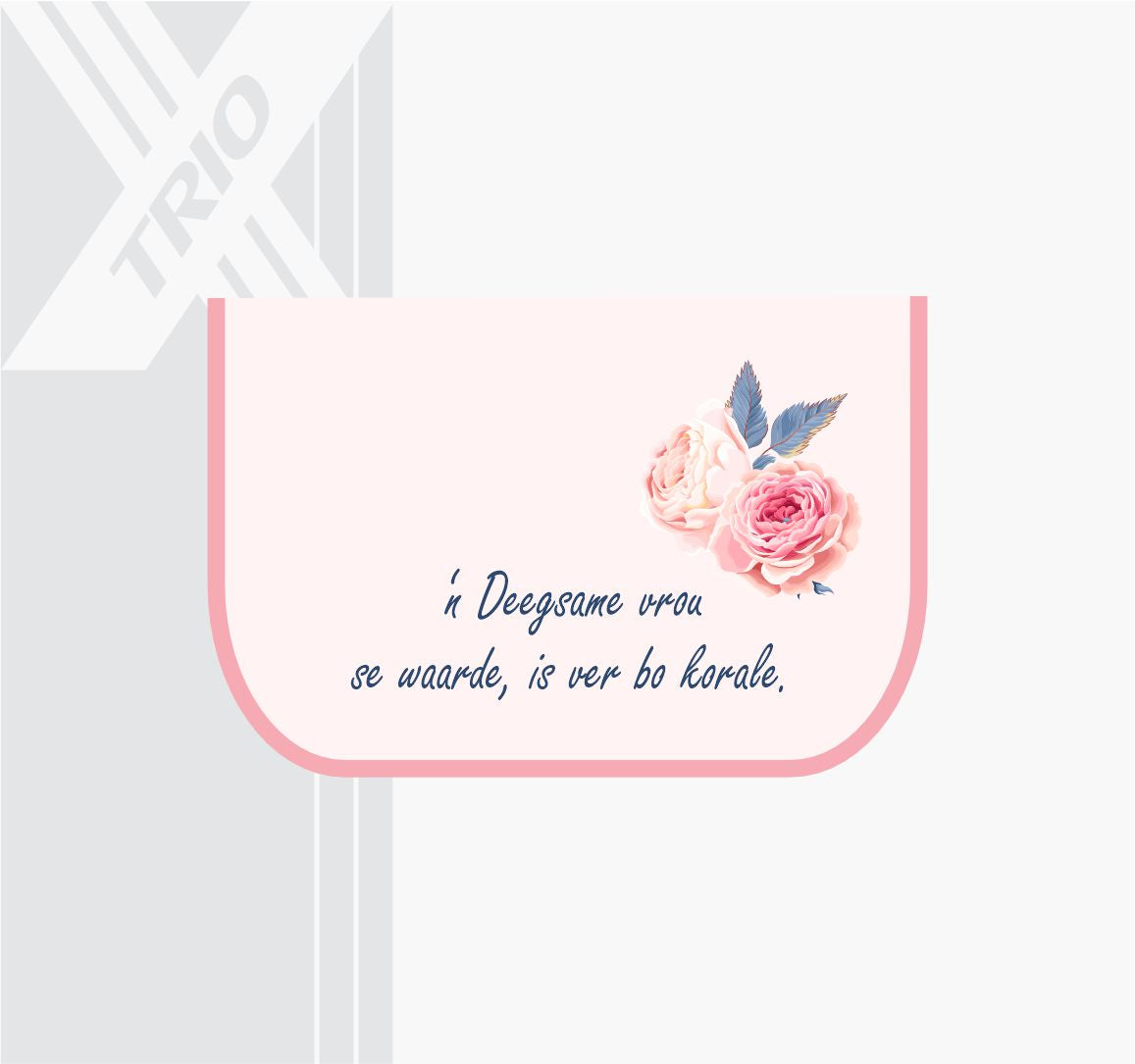 APRON Teacup Blue