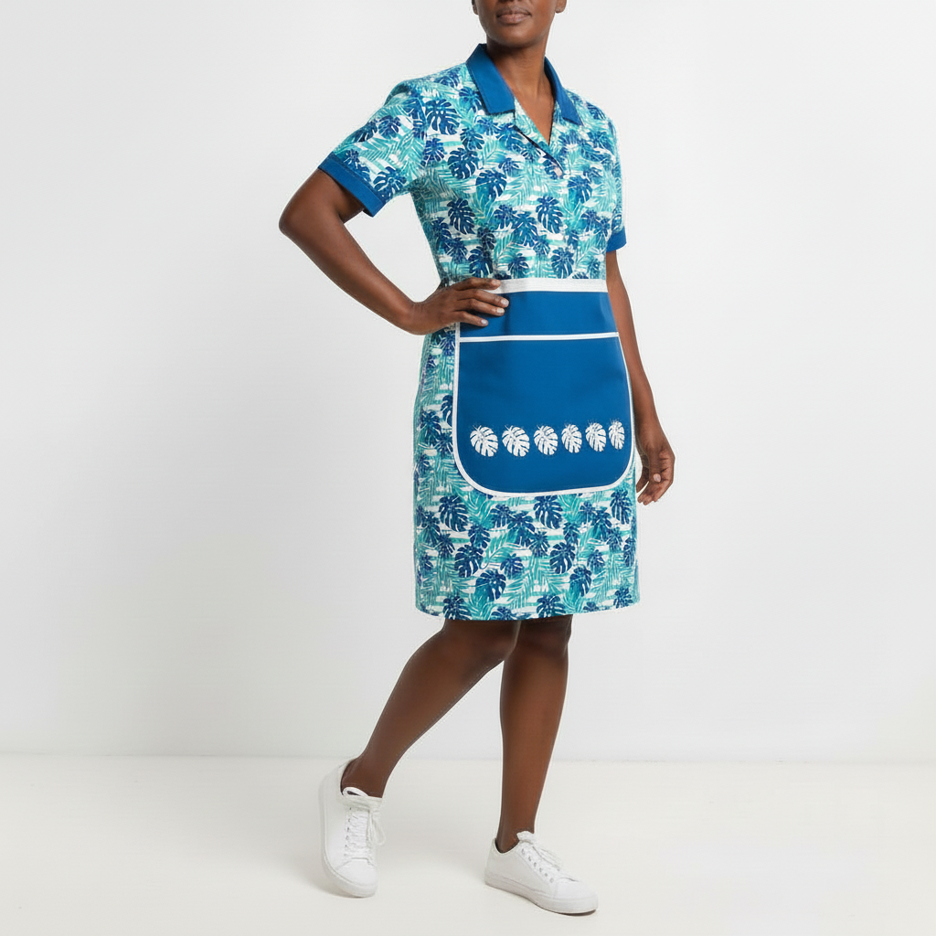 OVERALL Blue Monstera