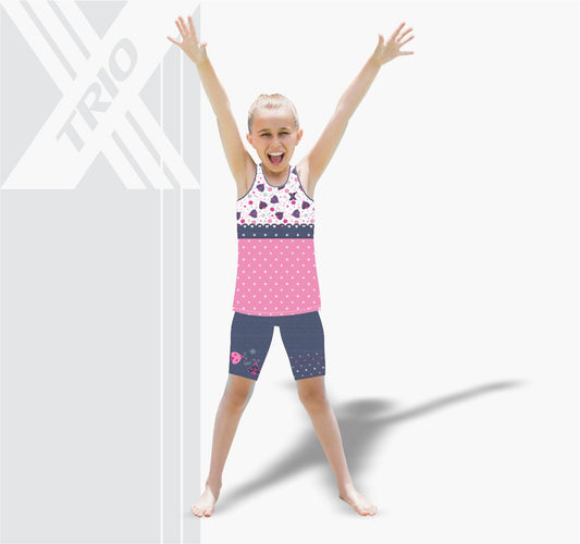 GIRLS ACTIVE SET Denim Lady Bug