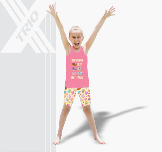 GIRLS ACTIVE SET Doughnuts