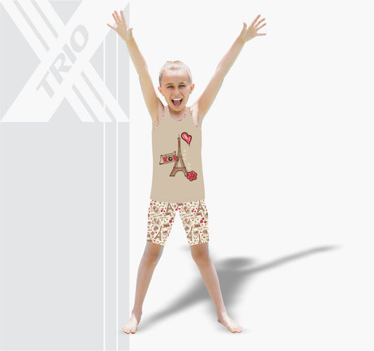 GIRLS ACTIVE SET Eiffel