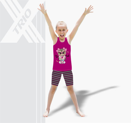 GIRLS ACTIVE SET Owl