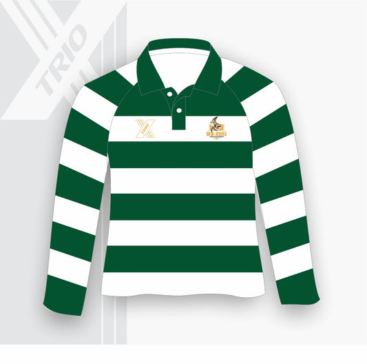 Ladies RUGBY COLLARED SHIRT Striped