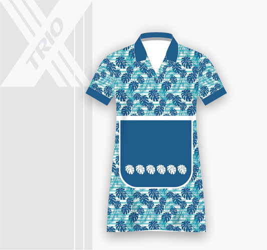 OVERALL Blue Monstera