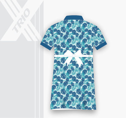 OVERALL Blue Monstera