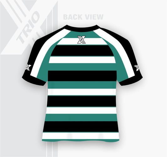 RUGBY JERSEY Green Zebra