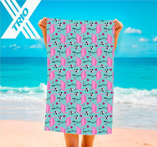 TOWEL Flamingos