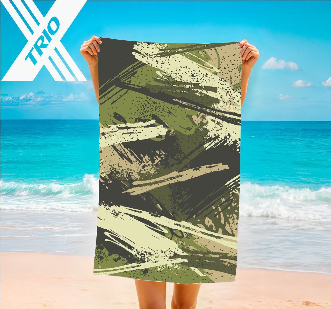 TOWEL Green Camo