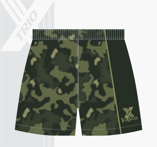 RUGBY TRYBROEK Camo Green