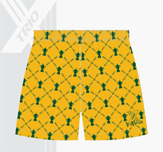 RUGBY TRYBROEK Springbok Datums Geel