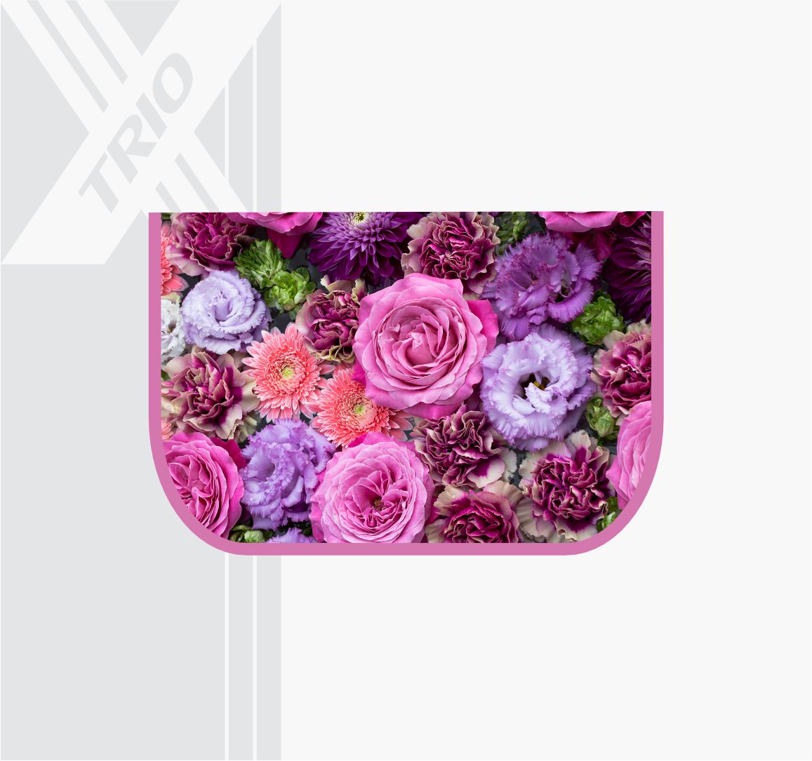 APRON Flower Bouquet Pink