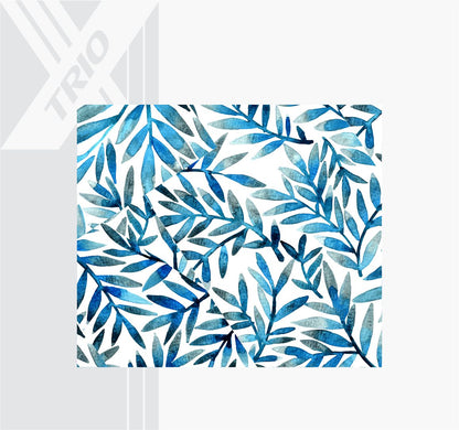 APRON Leaves Blue