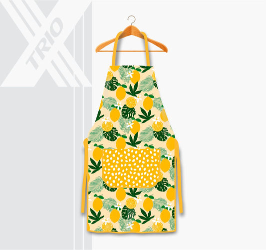 APRON Lemons Yellow