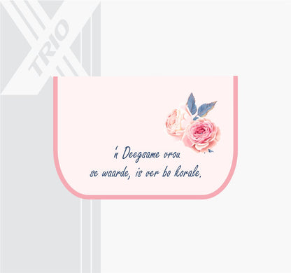 APRON Teacup Blue