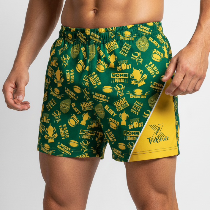 RUGBY TRYBROEK Springbok Groen