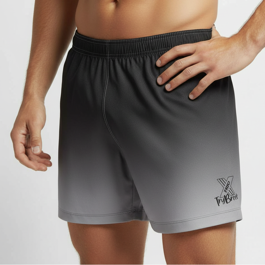 RUGBY TRYBROEK Fade Black To Grey