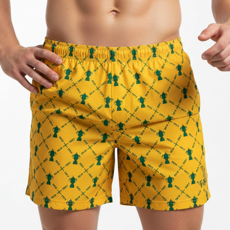 RUGBY TRYBROEK Springbok Datums Geel